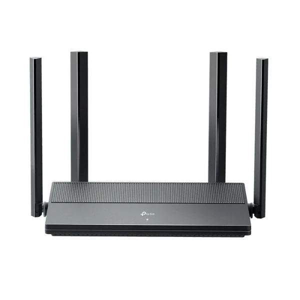 Router TP-Link EX222 WiFi 6 AX1800 - Dual Band - 4 Antenas - Gigabit Ethernet - 1201 Mbps (5 GHz) + 574 Mbps (2.4 GHz) - EasyMesh