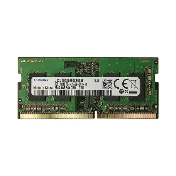 Memoria RAM Samsung DDR4 - 4GB - 2666MHz (PC4-21300) - 260-pin SO-DIMM - 1.2V - CL19 - Laptop - M471A5244CB0-CTD