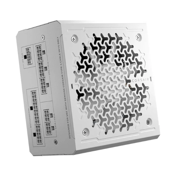 Fuente de Poder Corsair RMe Series RM850e - 850W - Cybenetics Gold - Modular - ATX - White