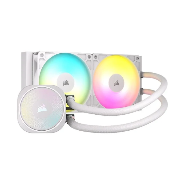 Enfriador Líquido Corsair NAUTILUS 240 RS ARGB 240mm All in One – Blanco