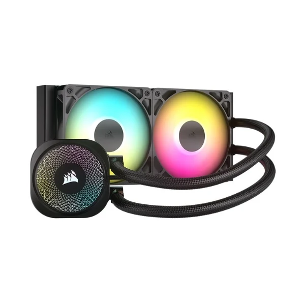 Enfriador Líquido Corsair NAUTILUS 240 RS ARGB 240mm All in One – Negro