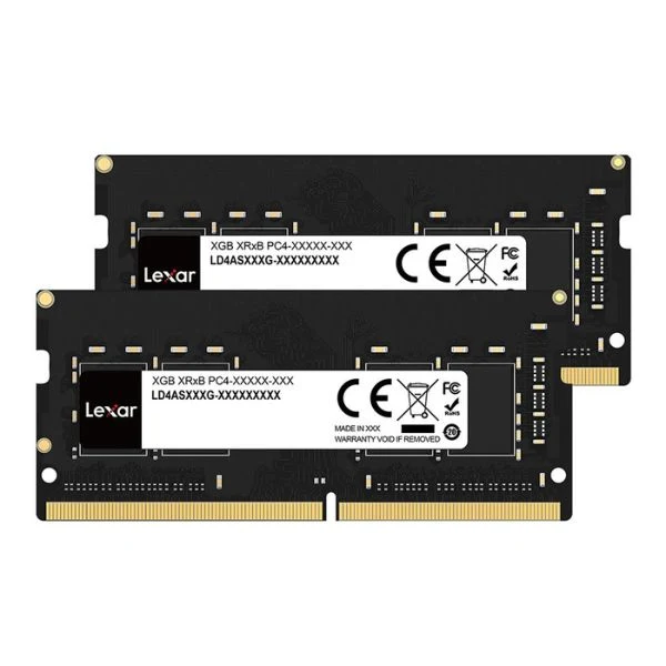 Memoria RAM Lexar 32GB (2×16GB) DDR4 3200MHz SO-DIMM – Dual Channel – CL22 – Para Laptop