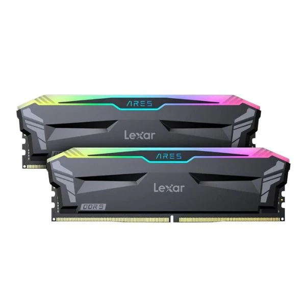 Memoria RAM Lexar ARES RGB 32GB (2x16GB) DDR5 6000MHz PC5-48000 CL30 Dual Channel – Para PC