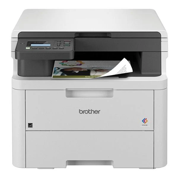 Impresora Brother Láser Color Multifuncional - 19 ppm - 2400 x 600 dpi - Dúplex - Wi-Fi - HLL3300CDW