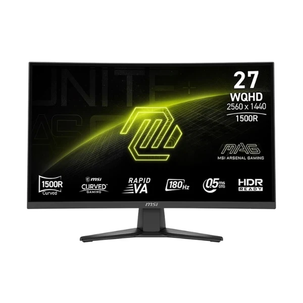 Monitor MSI MAG 275CQF E18 - 27" 2K QHD - (2560 x 1440) VA - 180 Hz