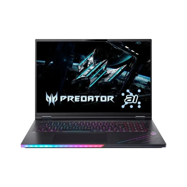 Laptop Acer Predator Helios 18 AI Intel Core Ultra 9 (2.1GHz) 64GB RAM 2TB SSD 18" NVIDIA GeForce RTX 5090 Win 11 Home - Abyssal Black