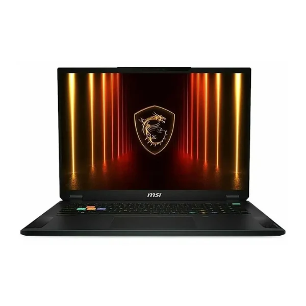 Laptop MSI AMD Ryzen AI 9 HX 370 (2GHz) 64GB RAM 2TB SSD 18" NVIDIA GeForce RTX 5090 Win 11 Pro - Midnight Black