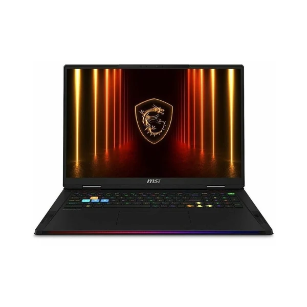 Laptop MSI Intel Core Ultra 9 285HX (2.1GHz) 64GB RAM 2TB SSD 18" NVIDIA GeForce RTX 5090 Win 11 Pro - Core Black