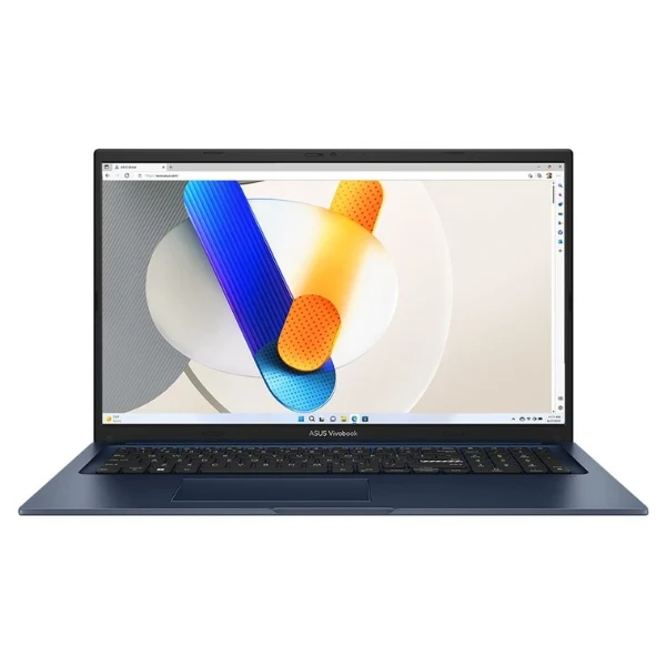 Laptop ASUS VivoBook 17 Intel Core i7 13ª generación 1355U (1.2GHz) 16GB RAM 512GB SSD 17.3" Intel Iris Xe Graphics Quiet Blue