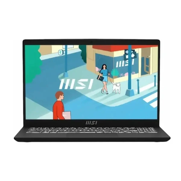 Laptop MSI Modern 15 B13M Intel Core i5-1334U (1.3GHz) 16GB RAM 512GB SSD 15.6" Intel Iris Xe Graphics Win 11 Home - Classic Black
