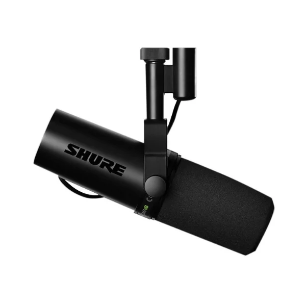 Micrófono dinámico vocal Shure SM7dB cardioide con preamplificador integrado – Negro
