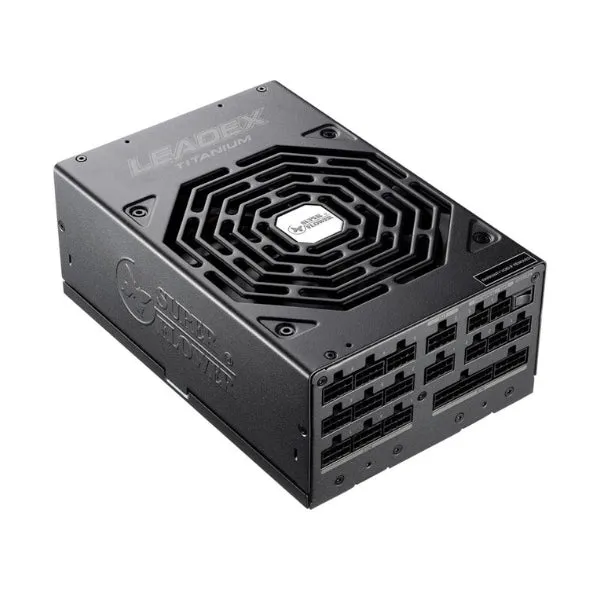 Fuente de Poder Super Flower Leadex Titanium - 1600W - 80 PLUS Titanium - Modular - ATX