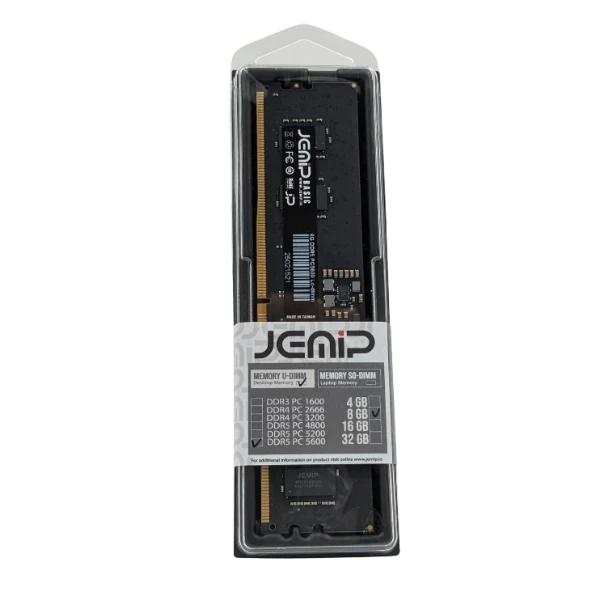 Memoria RAM Jemip 8GB DDR5 5600MHz UDIMM – Para PC
