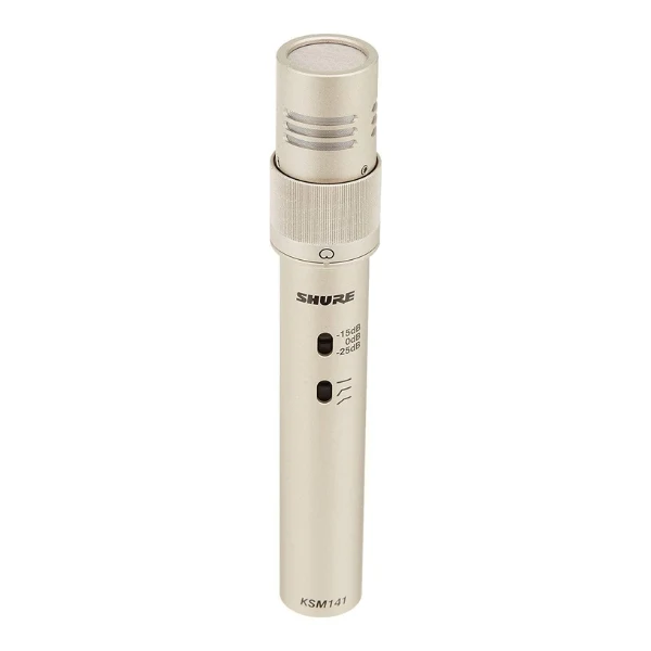 Micrófono de patrón dual Shure KSM141/SL – Dorado