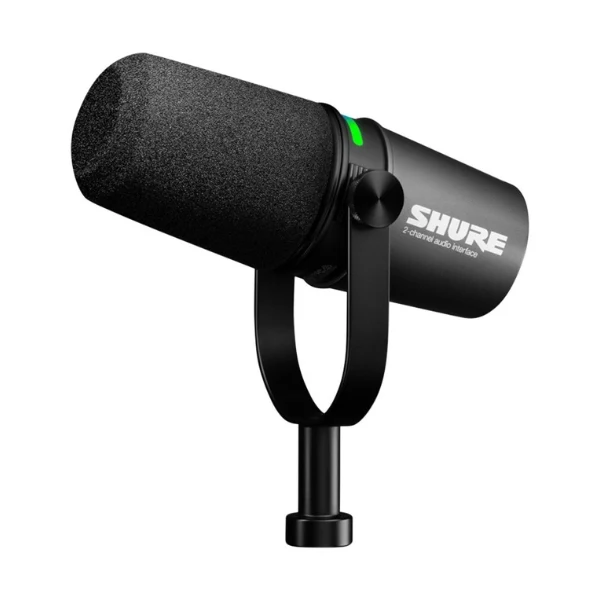 Micrófono dinámico inteligente Shure MV7i con interfaz