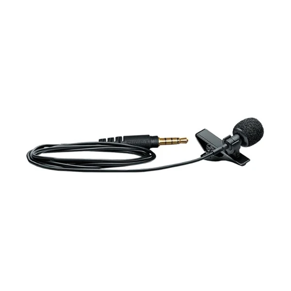 Micrófono lavalier Shure MVL – Negro