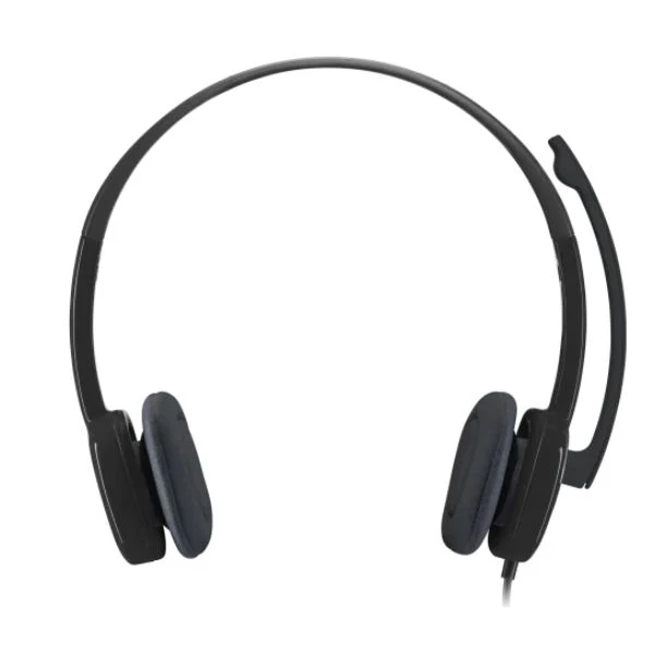 Audífonos Logitech H151 con Micrófono - 3.5mm - Controles Integrados - Estéreo - Negro - 981-000587