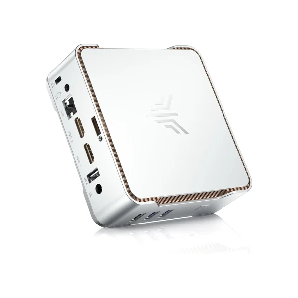 Mini PC KAMRUI GK3Plus - Intel Alder Lake N97 12ª Gen - 8GB DDR4 - 256GB SSD - Triple Display 4K - Windows 11 Pro - Plateado