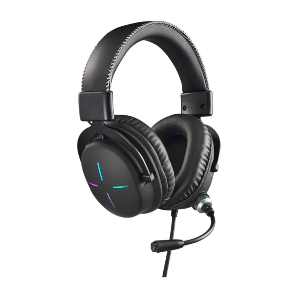 Audífonos Gaming Acer Nitro NHW200 - Drivers Neodimio 50mm - Micrófono Retráctil - USB y 3.5mm - Negro - GP.HDS11.01