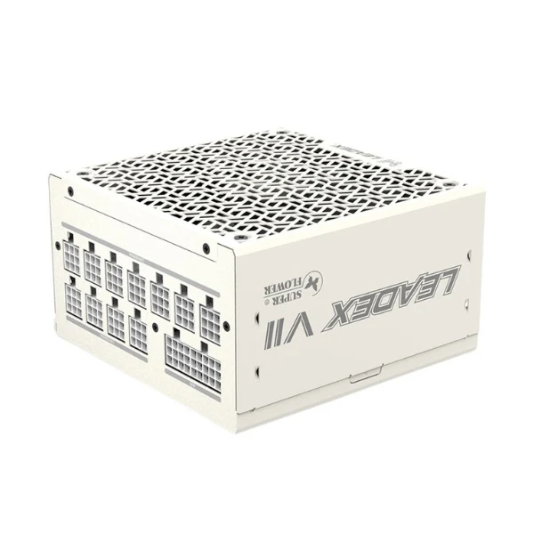 Fuente de Poder Super Flower Leadex VII XP - 1200W - 80 PLUS Platinum - Modular - ATX - White