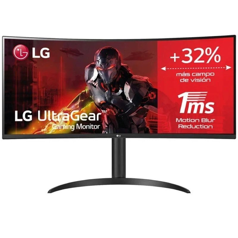 Monitor LG 34WP65CP-B Gaming Ultrapanorámico UltraGear Curvo - WQHD+ - 34"