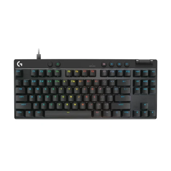 Teclado Magnetico Hall Effect Logitech G Pro X TKL Rapid Gaming, Negro