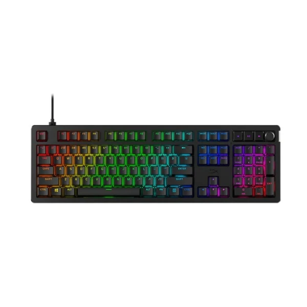 Teclado Mecánico Gaming HyperX Alloy Rise Full Size Negro Hot-Swap 8K