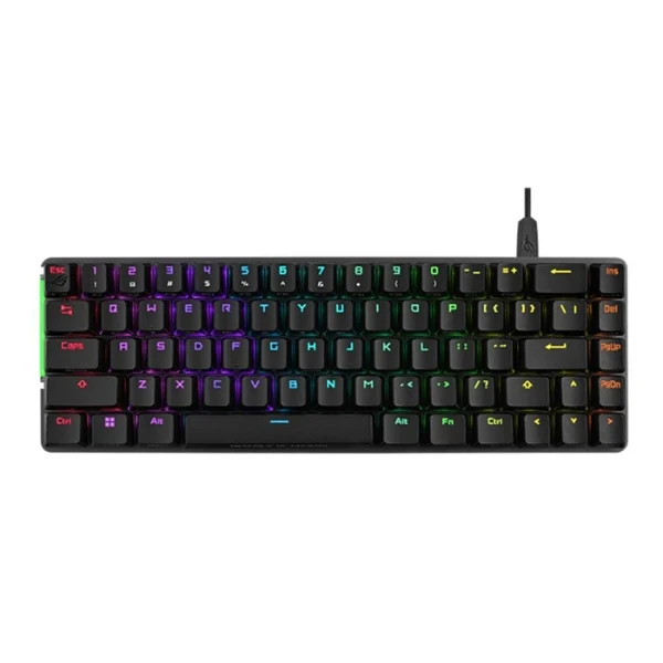 Teclado Gaming Magnético ASUS ROG Falchion Ace HFX 65% Negro Analógico