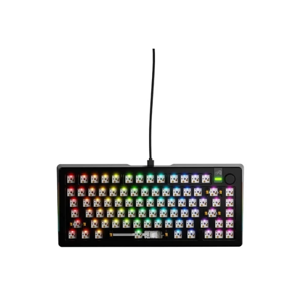Teclado Mecánico Gaming Glorious GMMK 3 PRO 75% Barebones Negro Aluminio