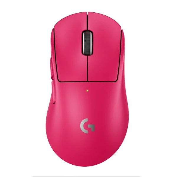 Mouse Gaming Inalámbrico Logitech Pro X Superlight Dex 2 32000 DPI con Sensor HERO 2 - 910-007371 - Magenta