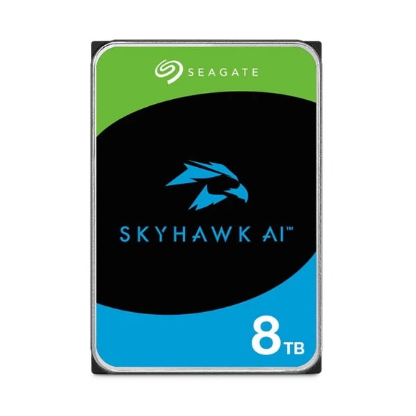Disco Duro HDD Seagate SkyHawk AI 8TB 7200 RPM 256MB SATA III 6Gb/s