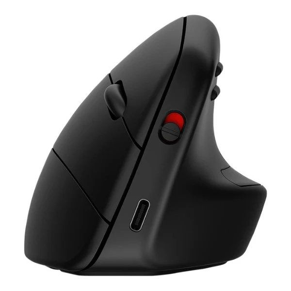 Mouse Inalámbrico Ergonómico HP 920 Vertical Bluetooth Recargable - 6H1A4AA#ABA - Negro