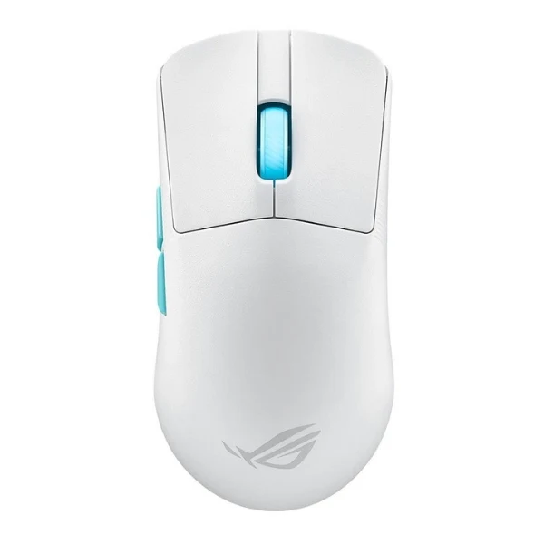 Mouse Gaming Inalámbrico ASUS ROG Harpe Ace Aim Lab Edition 36000 DPI con Sensor ROG AimPoint - P713HARPEALE/WT - Moonlight White