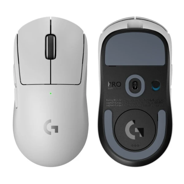 Mouse Gaming Inalámbrico Logitech Pro X Superlight 2 32000 DPI Lightweight - 910-006636 - Blanco