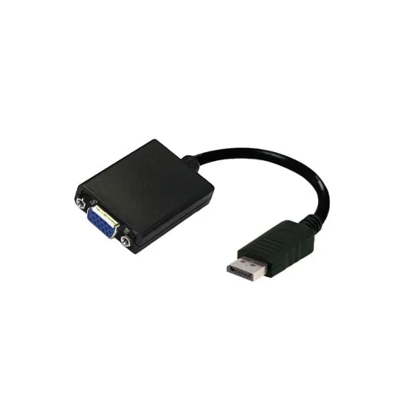 Cable Adaptador Argom Display Port Macho a VGA Hembra - 15CM - ARG-CB-0056