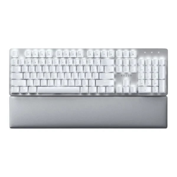 Teclado Mecánico Inalámbrico Razer Pro Type Ultra Blanco, Silencioso 104 Teclas