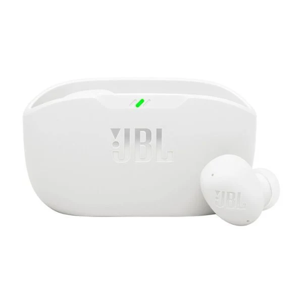 Audífonos JBL Vibe Buds 2 True Wireless con Cancelación Activa de Ruido – Blancos