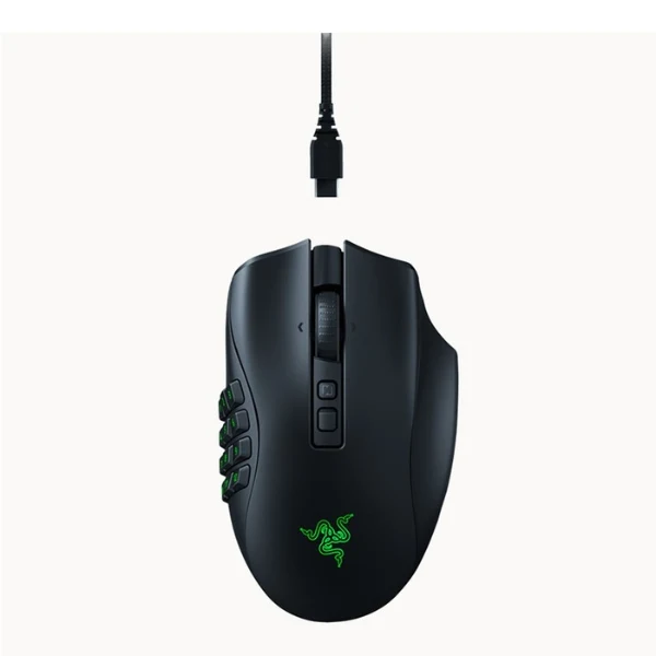 Mouse Gaming Razer Naga V2 Pro Wireless MMO RGB Black 30000 DPI RZ01-04400100-R