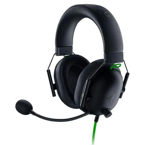Audífonos Gaming Razer Blackshark V2 X Multi-Platform Wired Esports w/ 7.1 Surround Sound Memory Foam Ear Cushions Negro
