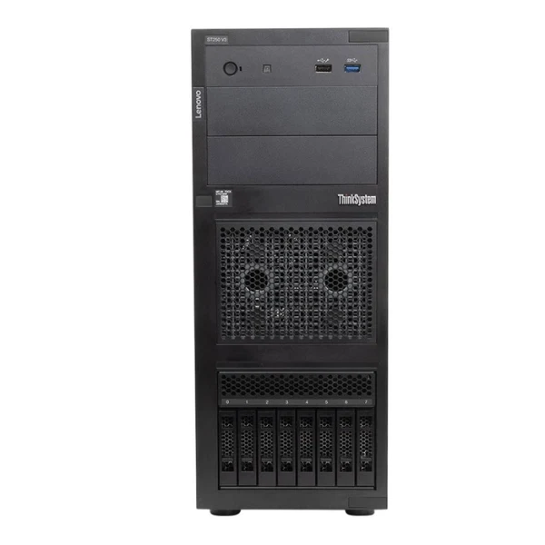 Servidor Lenovo ThinkSystem ST250 V3 - Intel Xeon E-2456 - 16GB RAM - Dual Gigabit - Entry Level