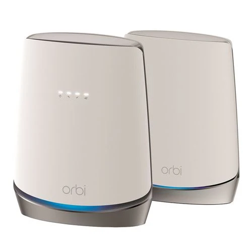 Sistema Mesh WiFi NETGEAR Orbi CBK752 3.1 Tri-Band AX4200 /WiFi Mesh Combo 32 x 8 Bonded Channels; 4.2 Gbps Max Speed; 4 Ethernet Ports; For Major Providers such as XFINITY
