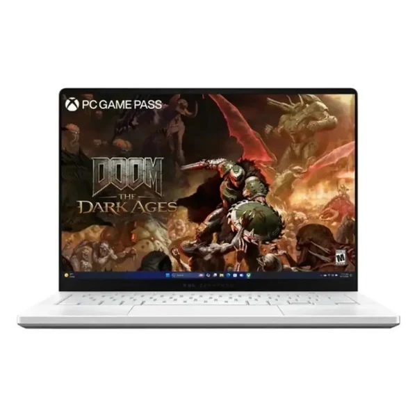 Laptop ASUS ROG Zephyrus G14 OLED AMD Ryzen 9 Series 200 16GB RAM 1TB SSD 14" NVIDIA GeForce RTX 5060 Platinum White