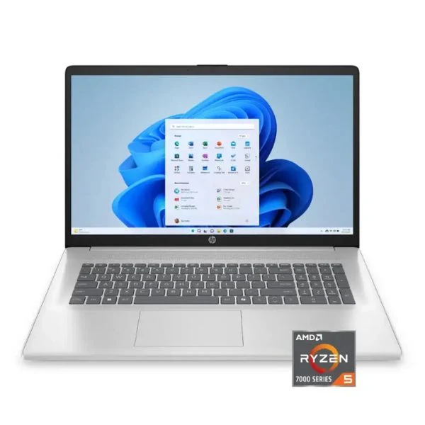 Laptop HP 17.3" - AMD Ryzen 5-7520U - 8GB LPDDR5 - 512GB SSD - AMD Radeon Graphics - 17-CP2025DX