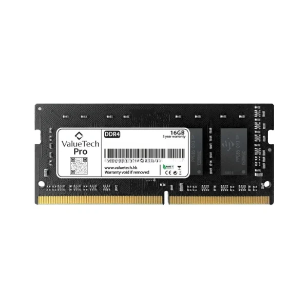 Memoria RAM Valuetech 16GB DDR4 2666MHz SODIMM – Para Laptop