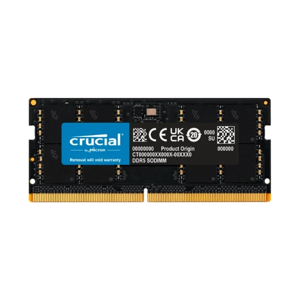 Memoria RAM Crucial 32GB DDR5 5600MHz SODIMM – Para Laptop