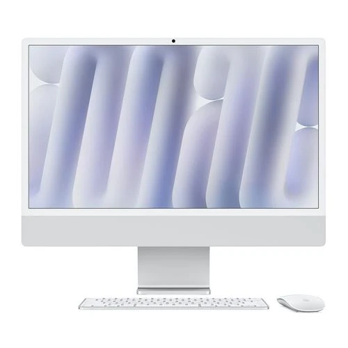 iMac Apple 24" M4 (Late 2024) - Chip M4 8 Núcleos - 16GB Memoria Unificada - 256GB SSD - Pantalla 4.5K Retina - Plata - MWUC3LL/A