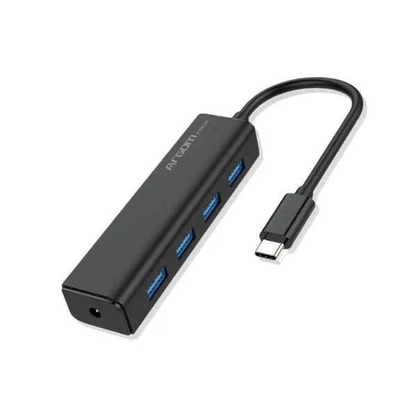 Hub Argom Mini 4 Puertos - Type C - USB 3.0 - 5Gbps - ARG-UB-0090