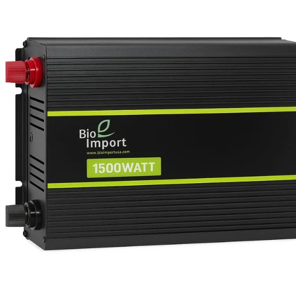 Inversor Inteligente BioImport con Monitor Digital 1500W