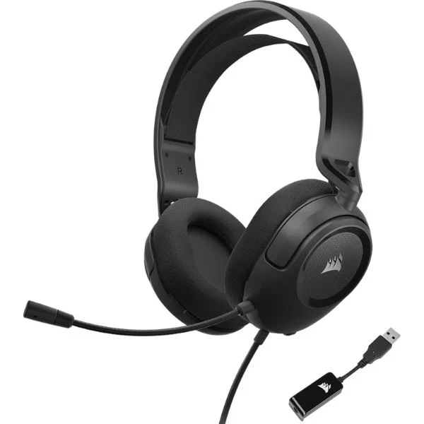 Audífonos Gaming Corsair HS35 SURROUND v2 - Multiplataforma - Dolby 7.1 - Con Micrófono