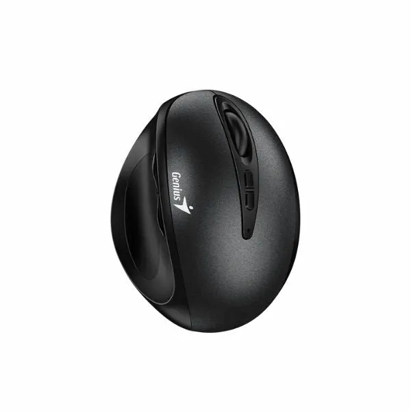 Mouse Genius Ergo 8300S Vertical - 1600DPI - 7 Botones - Inalámbrico - Negro